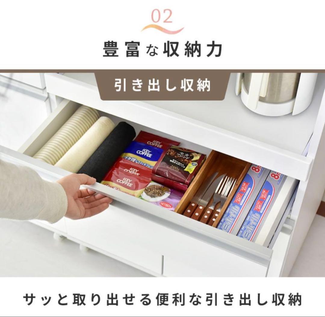 キッチンカウンター ホワイト マーブル