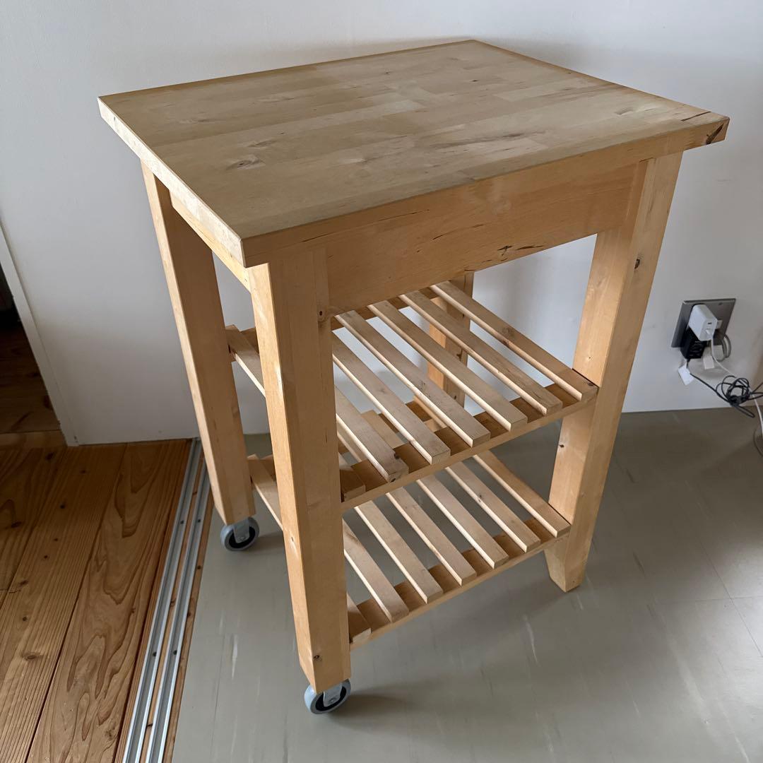 IKEA BEKVÄM ベクヴェーム　キッチンワゴン