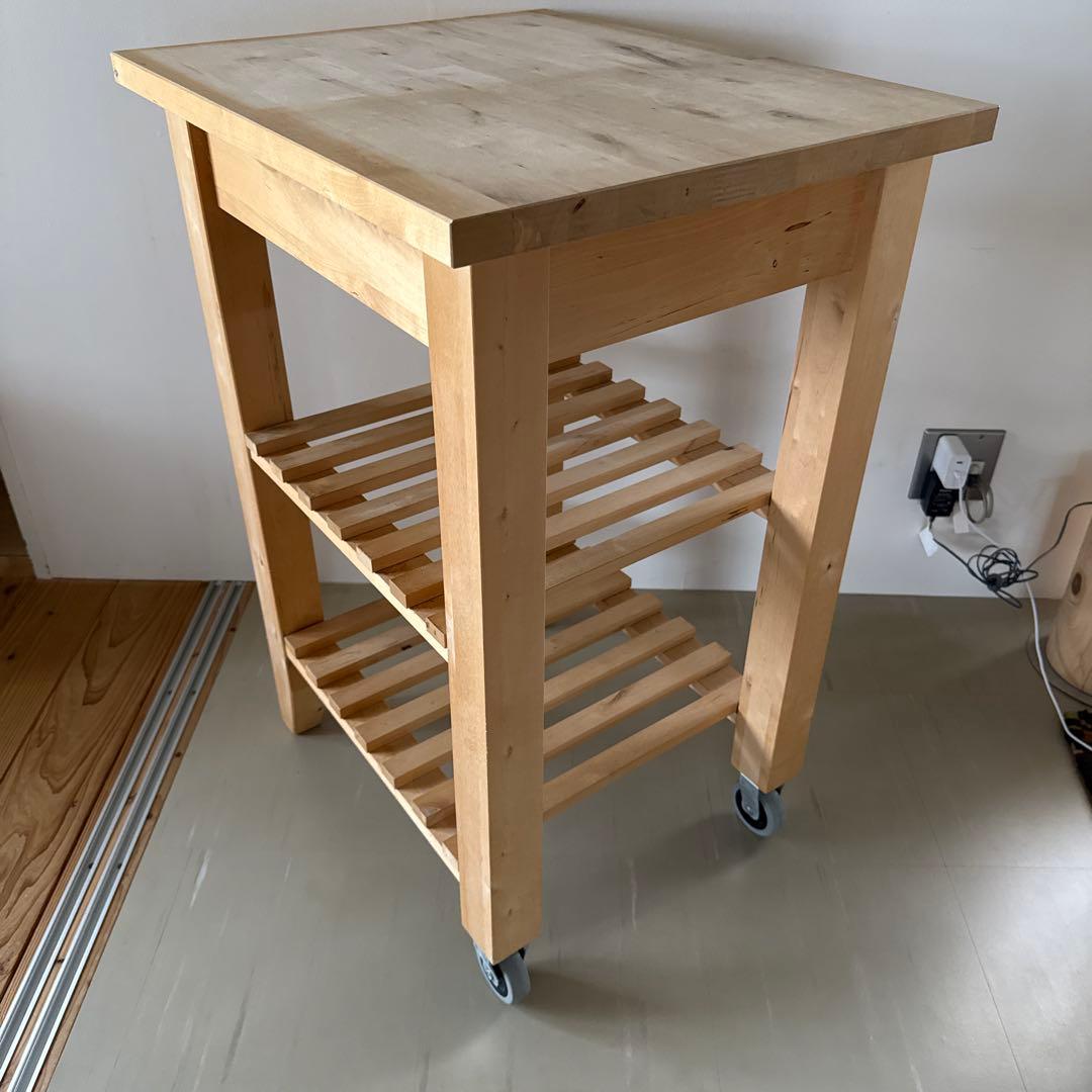 IKEA BEKVÄM ベクヴェーム　キッチンワゴン