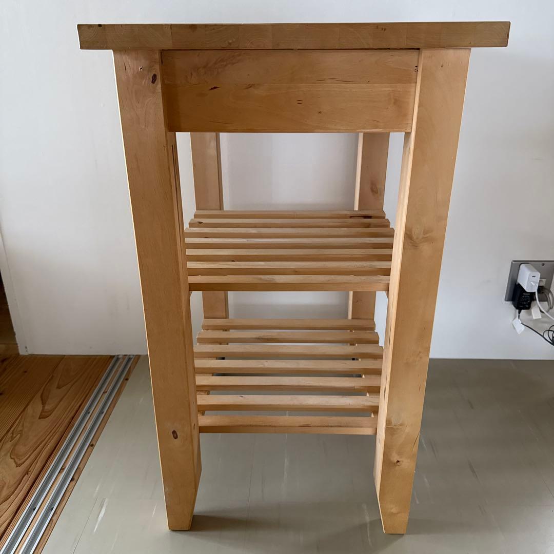 IKEA BEKVÄM ベクヴェーム　キッチンワゴン