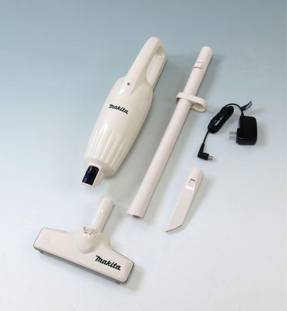 Makita スティック型掃除機 ホワイト・レッド