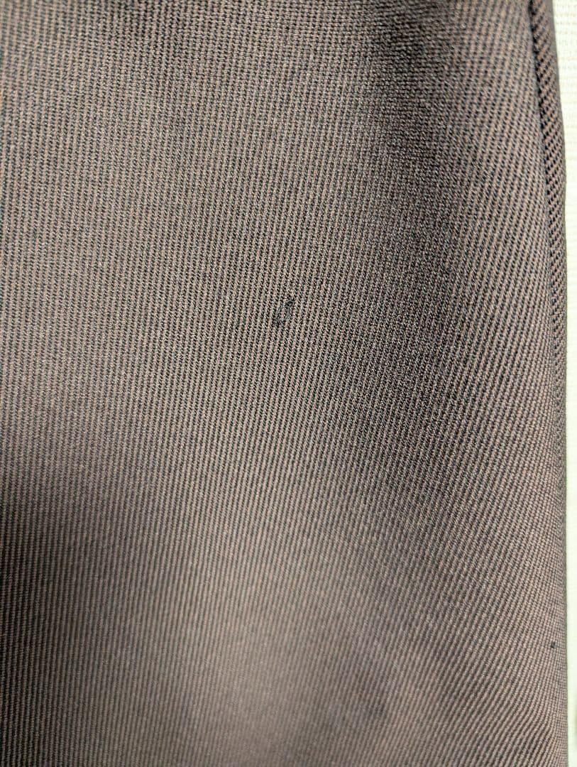 kolor 2タックテーパードパンツ ブラウン（21WCM-P08101）