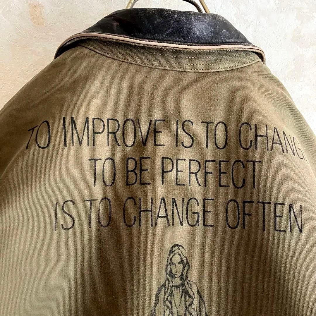 美品 古着 ワコマリア インナーボア N1デッキジャケット