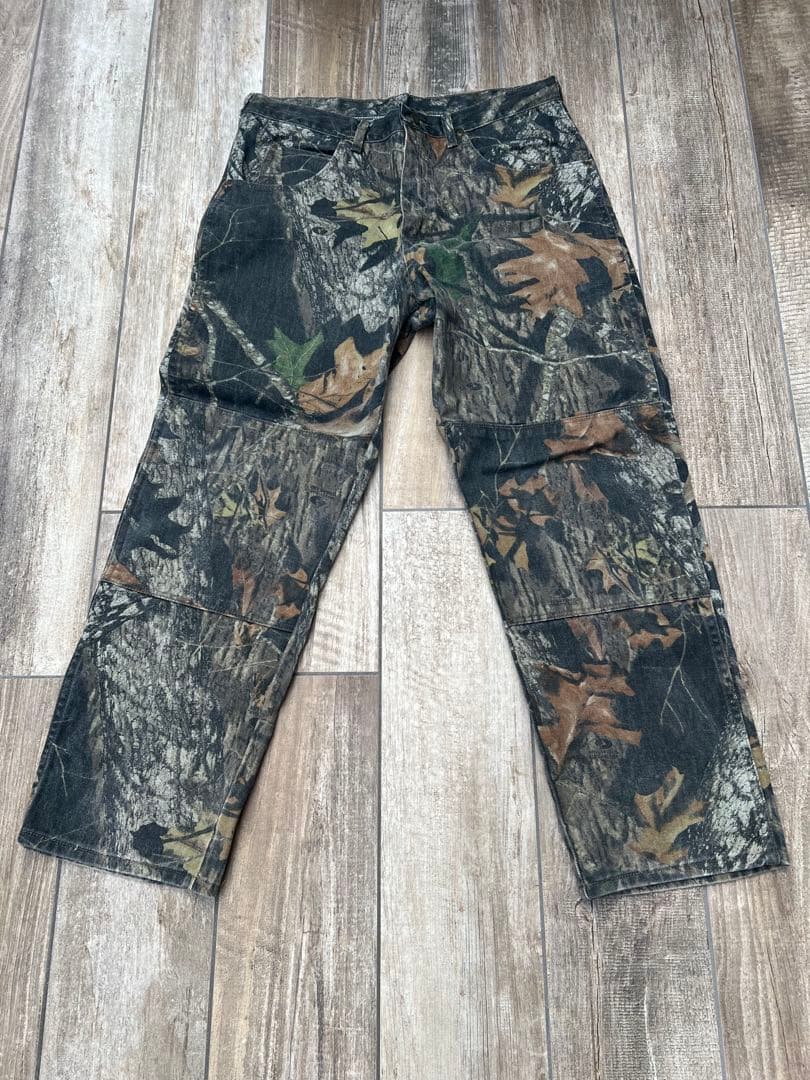 古*代様 90s Wrangler ダブルニー　リアルツリーカモ　検）sup カ