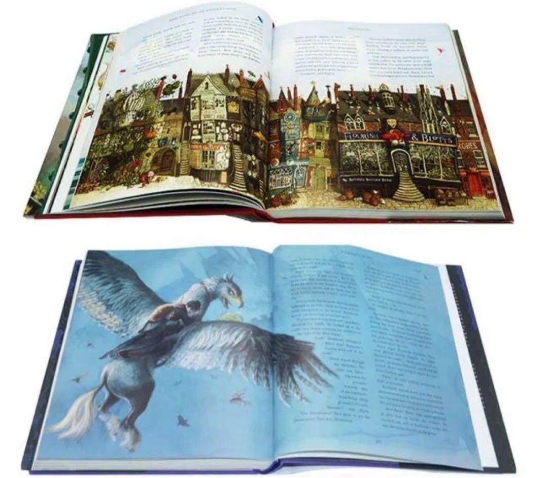 Harry Potter イラスト記念版 ハードカバー　ハリーポッター　即日発送