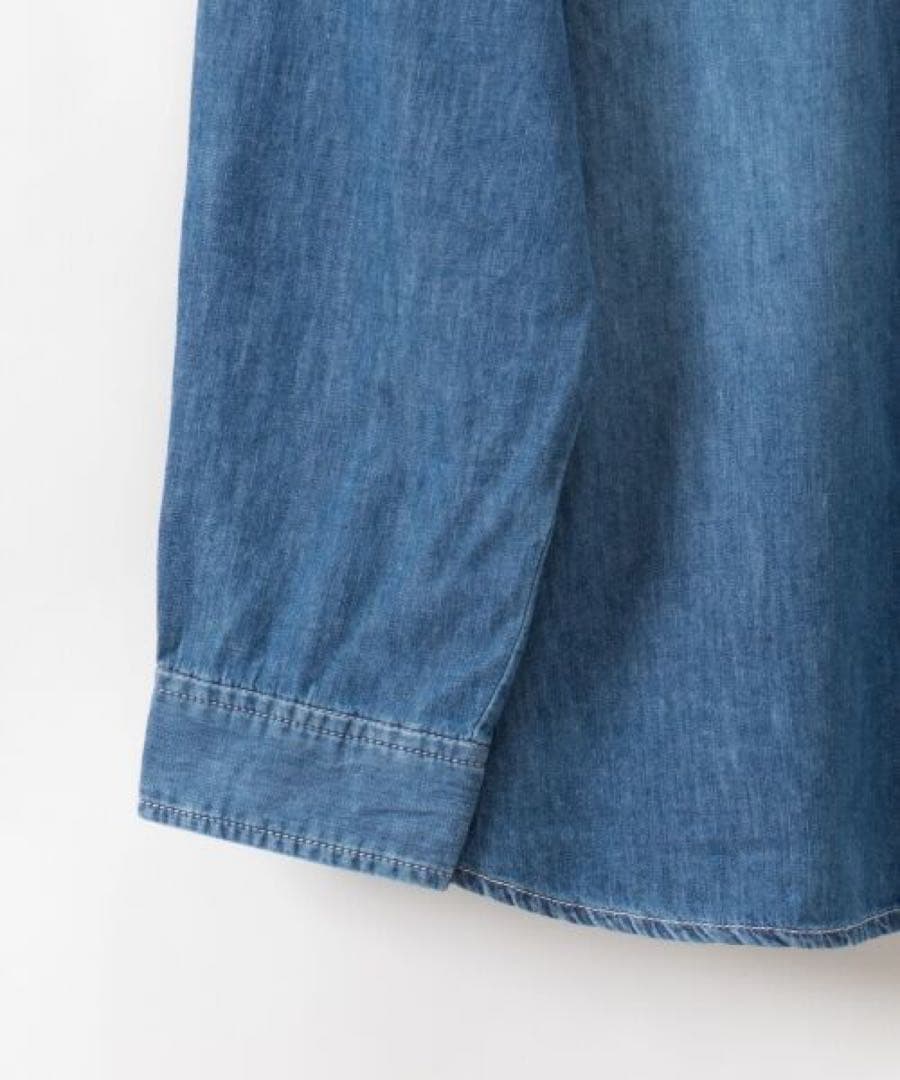 新品未使用　グレースコンチネンタル　ライトデニムウエスタンシャツ36