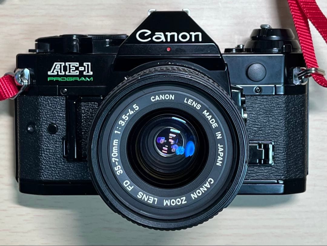 Canon AE-1 Program 一眼カメラ レンズ2本、フラッシュ、取説付