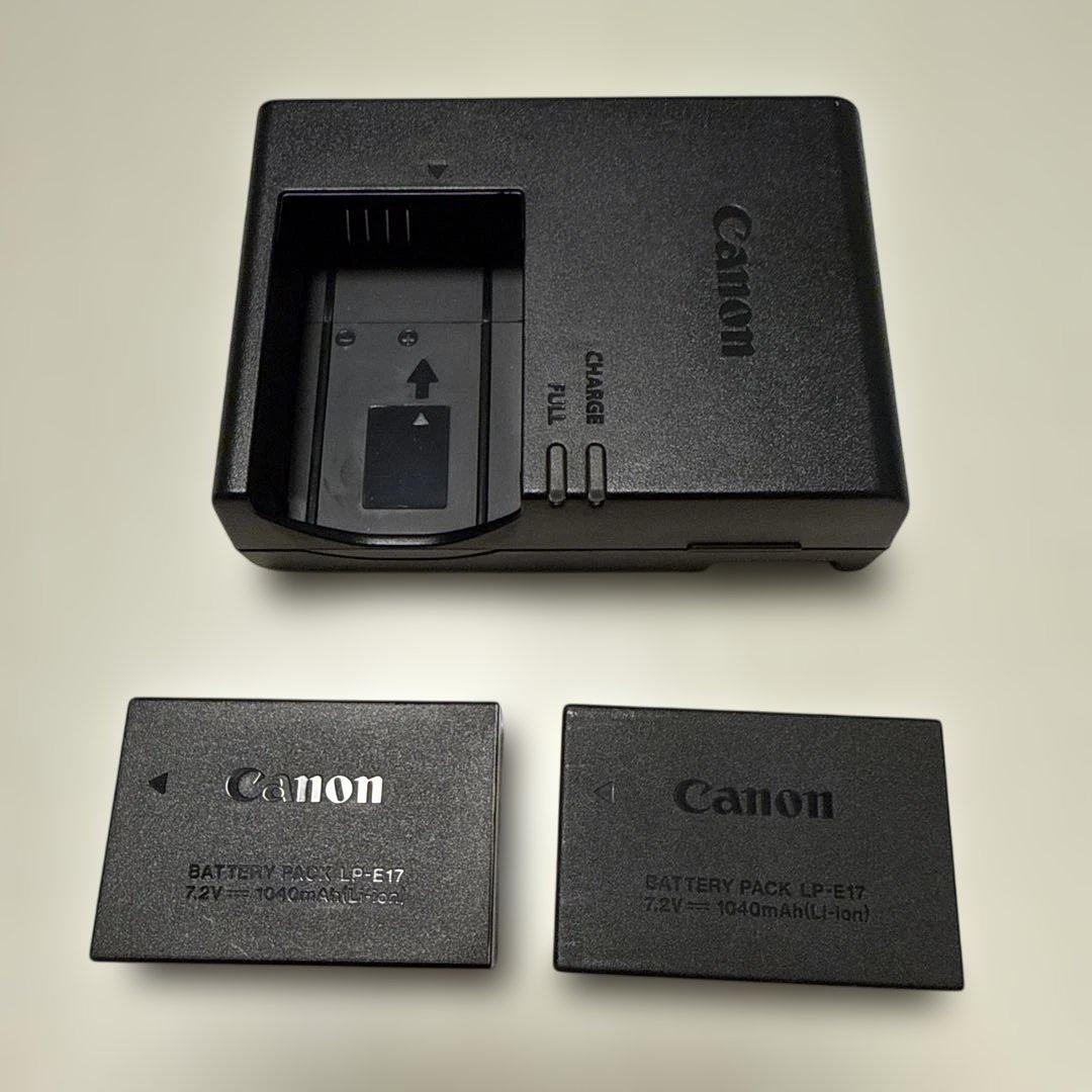 Canon kiss x9 レンズ3本セット+純正バッテリー2個