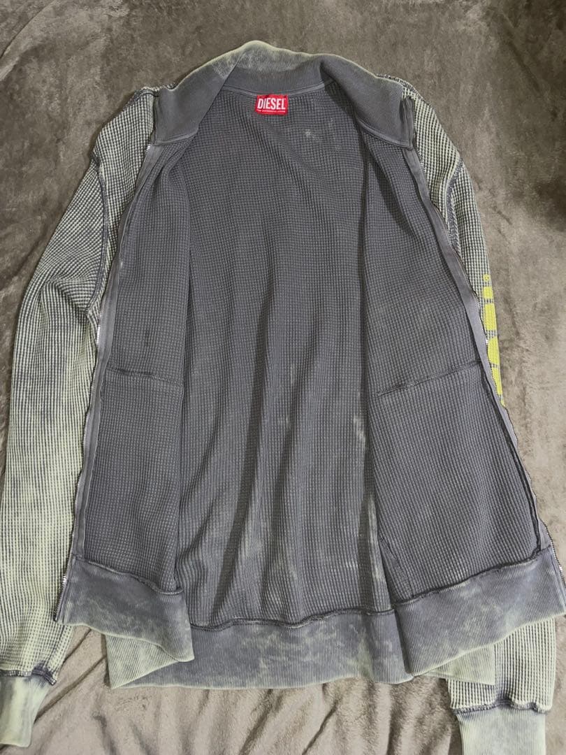 diesel 24ss S-Ginafy-Zip ジップ ジャケット スウェット