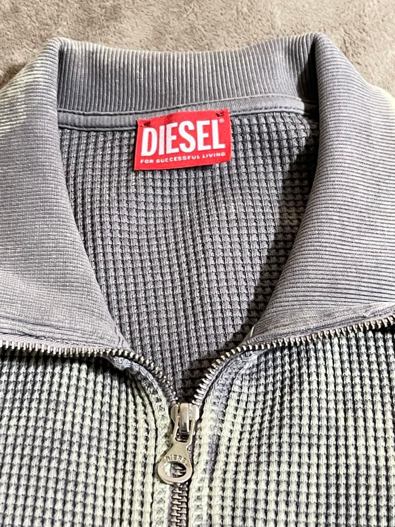 diesel 24ss S-Ginafy-Zip ジップ ジャケット スウェット