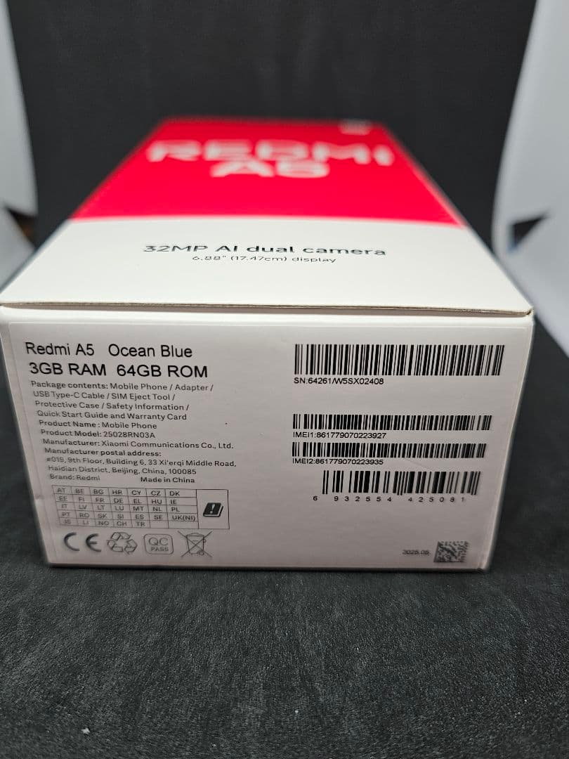 Redmi A5 3GB/64GB ブルー