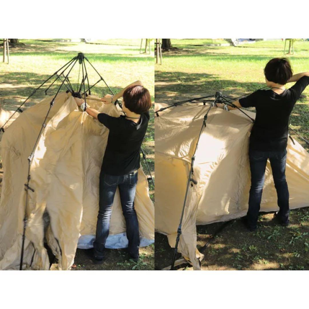 【エイト】　　dod ライダーズバイクインテント　ワンタッチテント