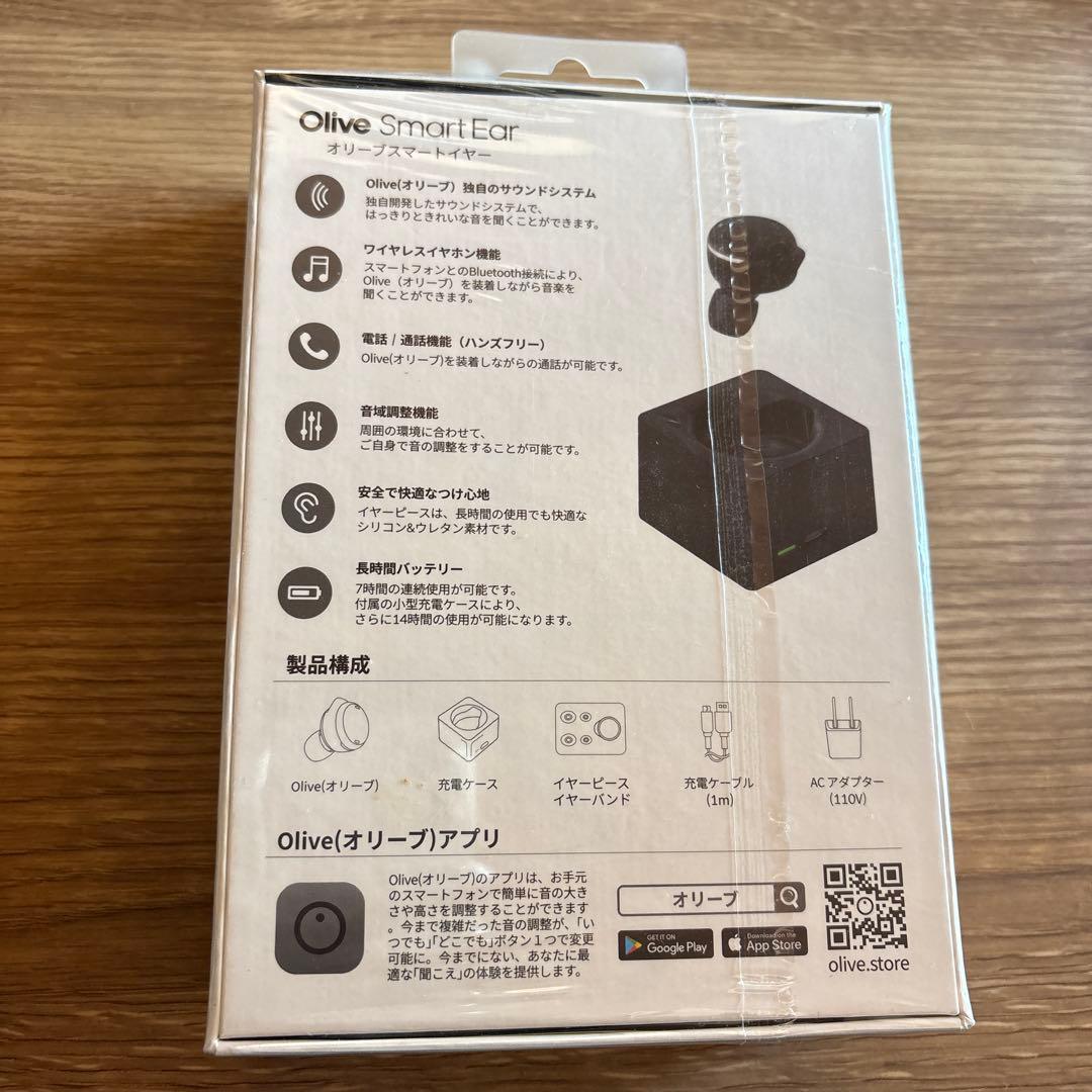 【新品 未使用】 Olive Smart Ear 黒 オリーブスマートイヤー