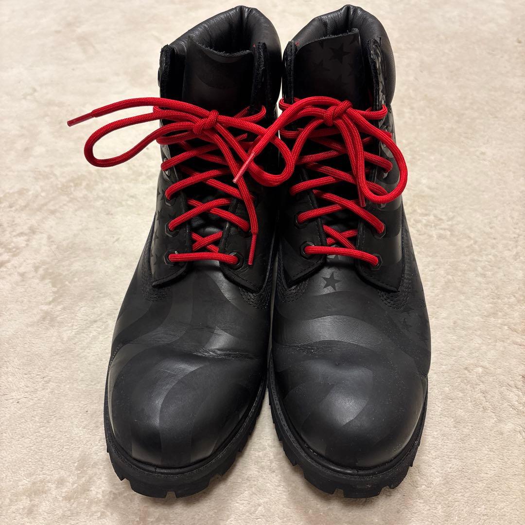 靴 SUPREME TIMBERLAND Stars Stripes boots