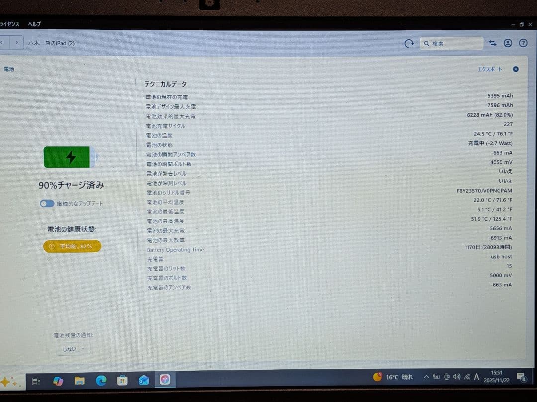 iPad Pro11インチ（第3世代）スペースグレイ　128G