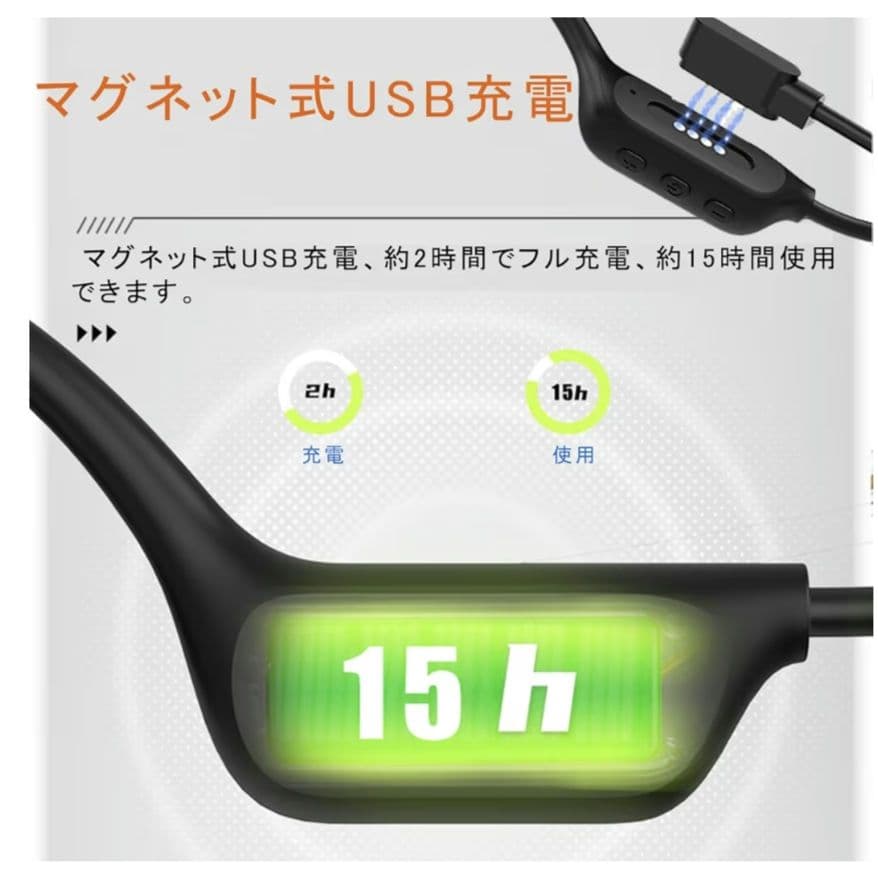 【新品未使用】集音器　骨伝導　ワイヤレス