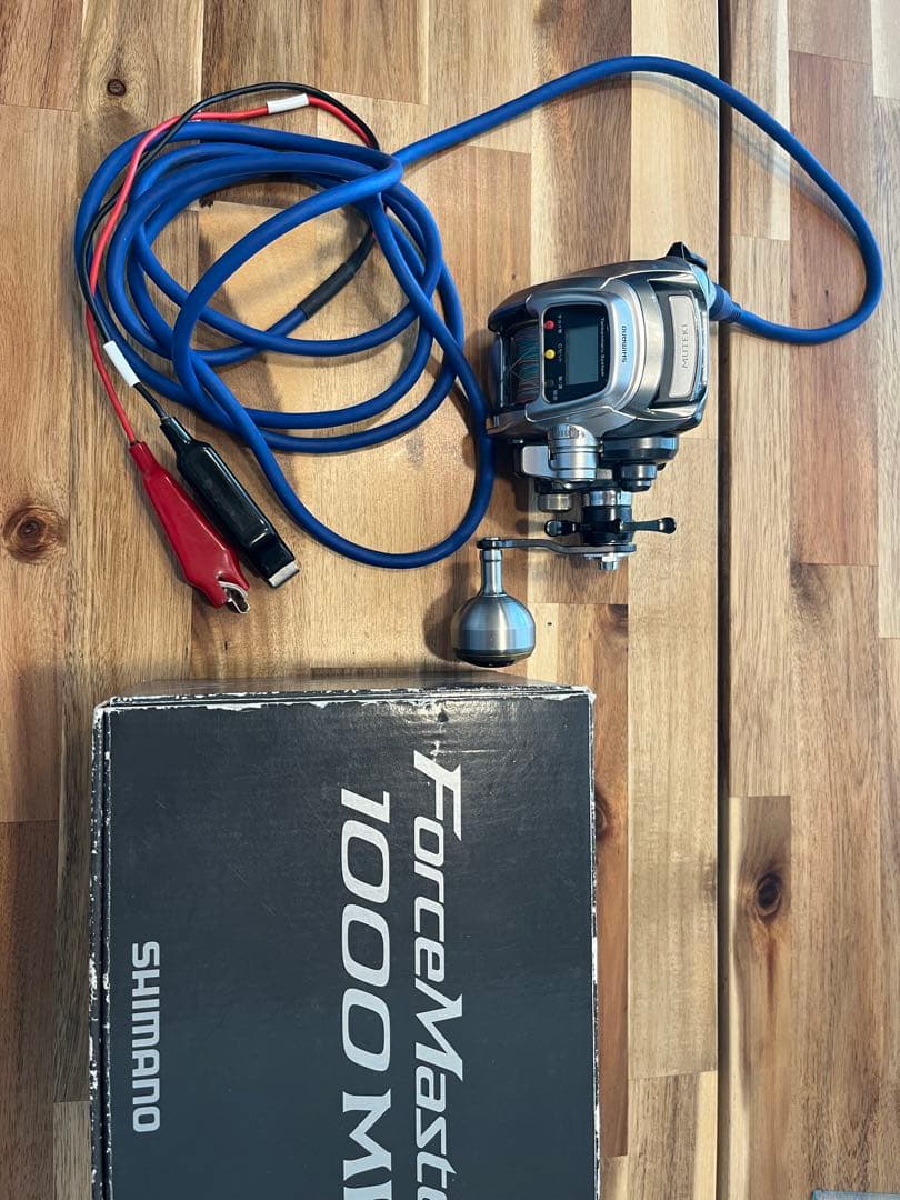 【美品・ジャンク】シマノ 11 フォースマスター 1000MK 通電・回転良好