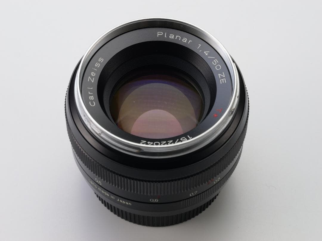 レンズ(単焦点) Carl Zeiss Planar T* 50mm F1.4 ZE
