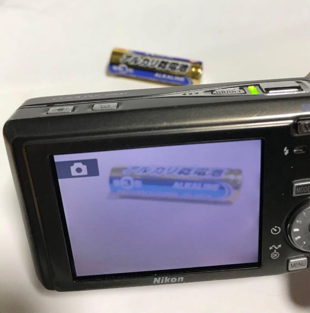 【動作OK・完備品】Nikon COOLPIX S500 デジタルカメラ ニコン