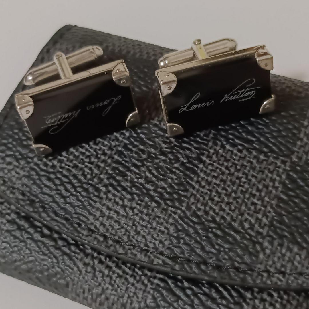 ルイヴィトン　カフス　ボタン　925　ケース付き