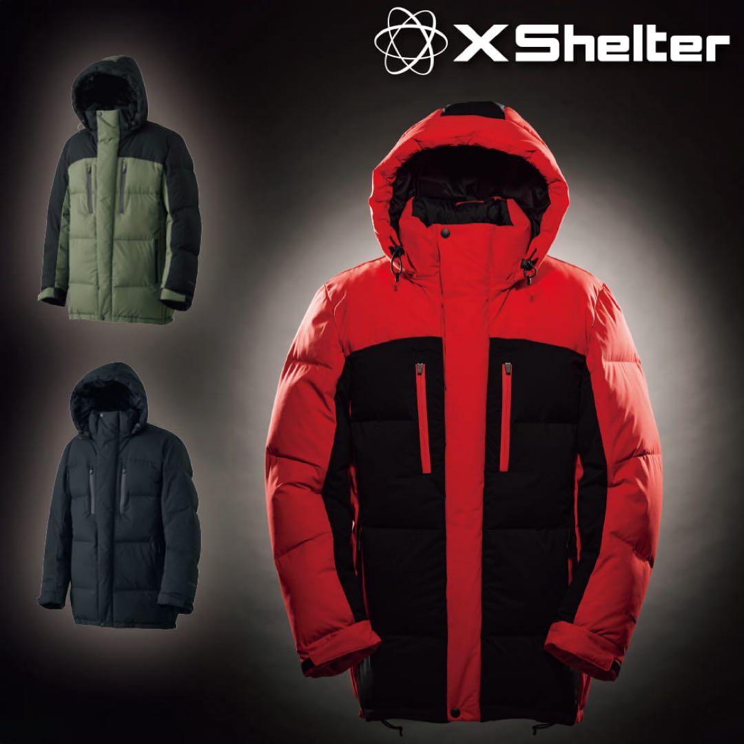 ワークマン　エックスシェルター(R)断熱αプレミアムギガパフダウンコート