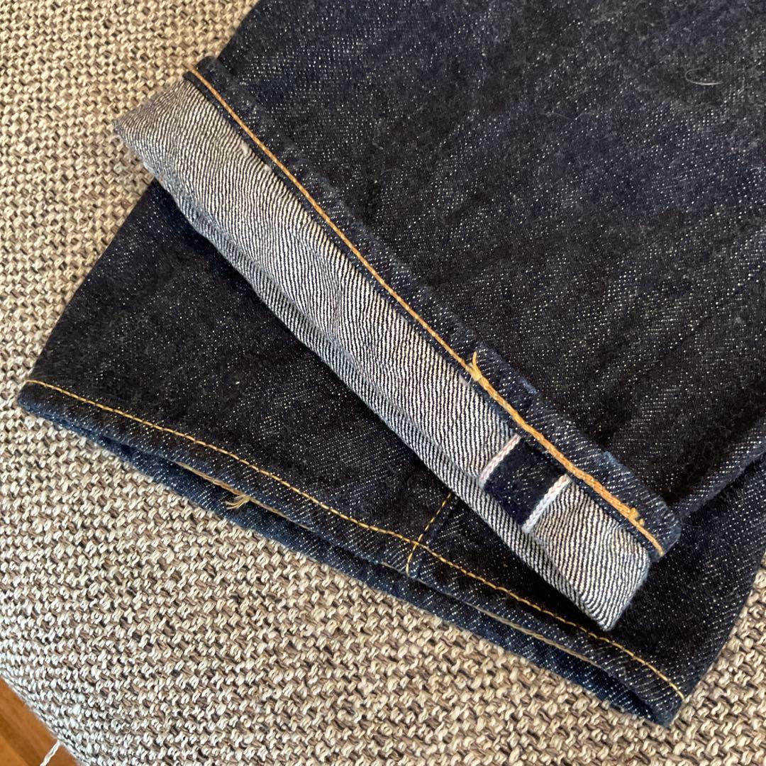 ク*ん様 WAREHOUSE 1001XX　W34　ウェアハウス　黒パッチ　限定