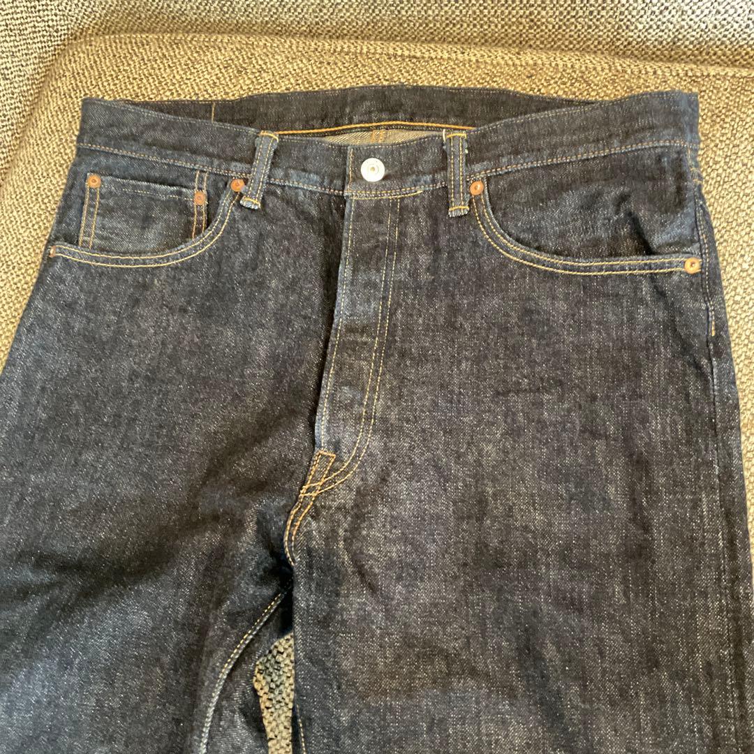 ク*ん様 WAREHOUSE 1001XX　W34　ウェアハウス　黒パッチ　限定