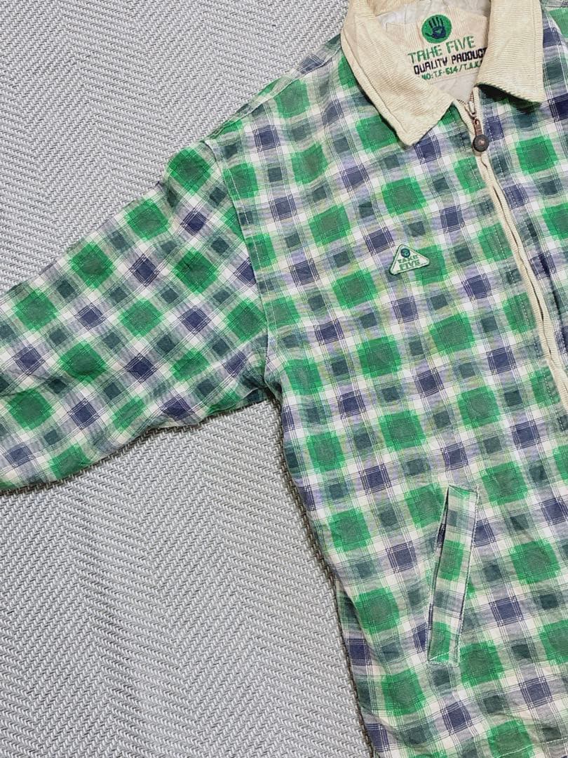 80〜90′sチョアコート ハンティングジャケット カバーオール コーデュロイ襟