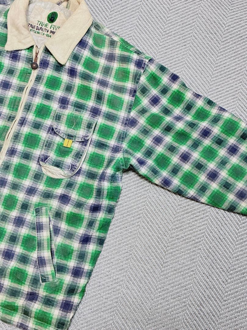 80〜90′sチョアコート ハンティングジャケット カバーオール コーデュロイ襟