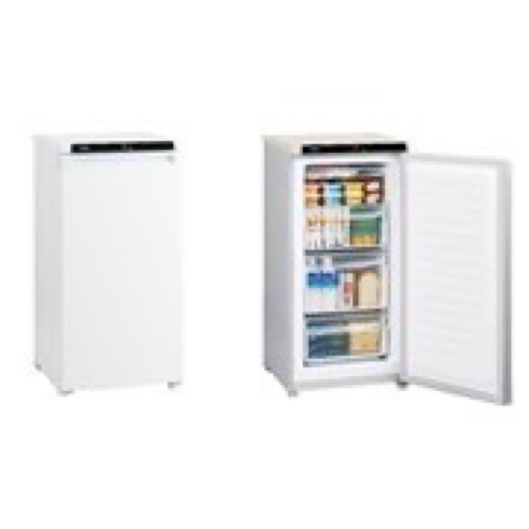 専用Haier 冷凍庫 前開き 102L 直冷式 右開き JF-NU102C-W