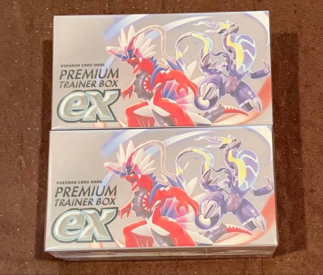 ポケモンカードゲームスカーレット＆バイオレット プレミアムトレーナーボックスex