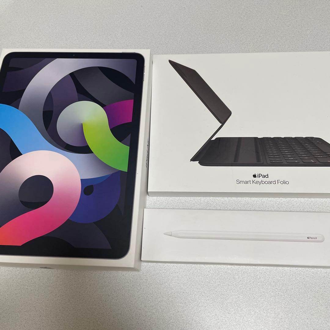 iPad Air (第4世代) キーボード、ペンシル　セット