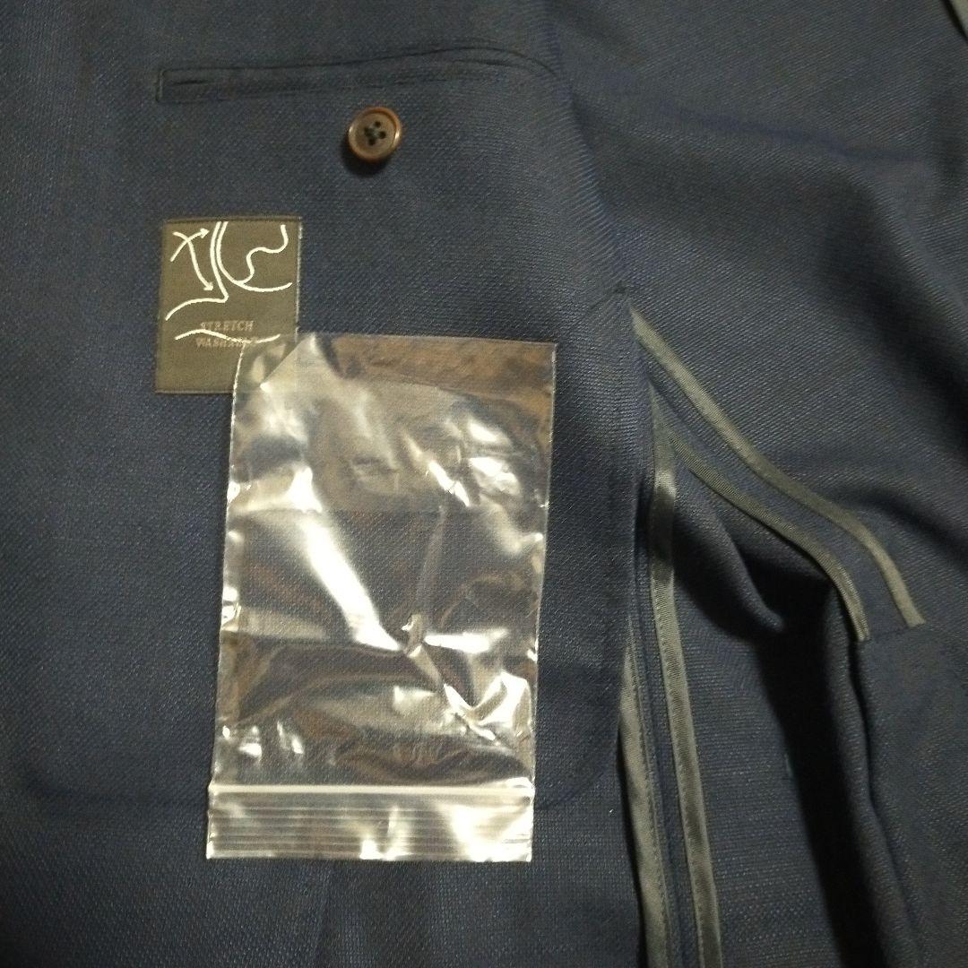 スーツスクエア ウォッシャブルジャケット／ブルー175cm 4Drop