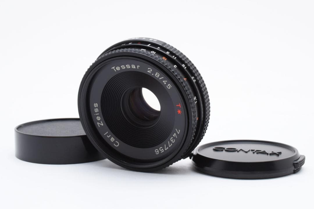 ★極美品★コンタックスCarlZeiss Tessar45mmf2.8#1004