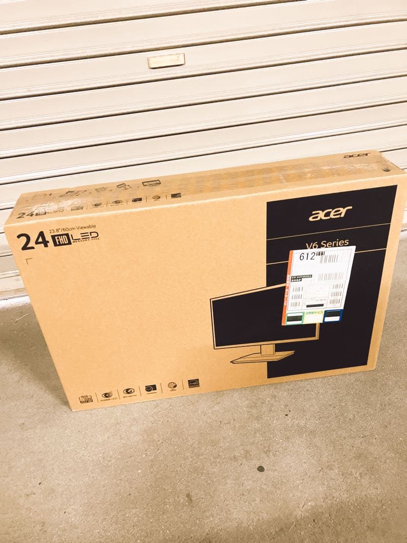 Acer 23.8型 ワイド フルHD V246HYLCwid