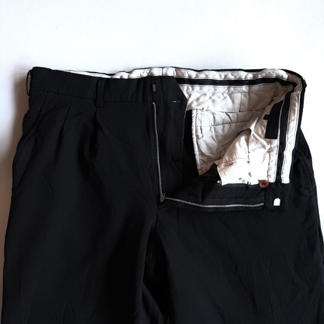 コムデギャルソンオムドゥ ポリ 縮絨 パンツ