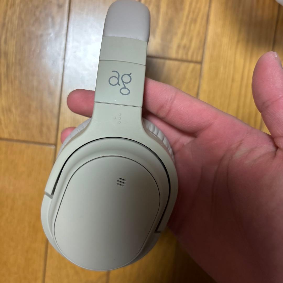 ag WH-POIK ワイヤレスヘッドホン ベージュ