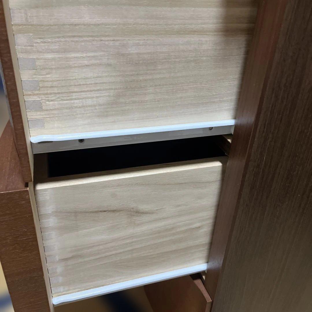 た*様 佐藤工芸 ウォールナット デュオ チェスト　W89cm