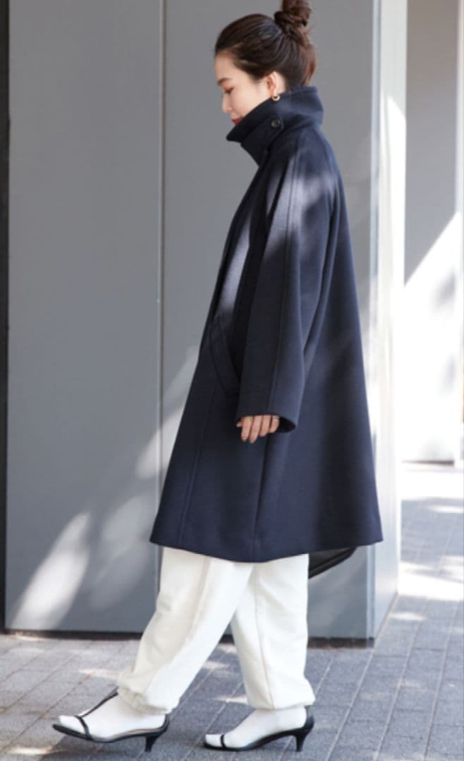 B.C STOCK Simplicite Wビーバーテントライントレンチコート