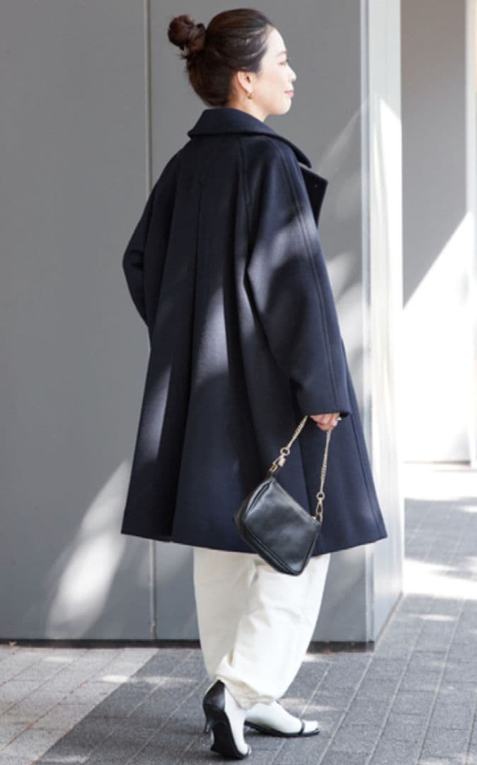 B.C STOCK Simplicite Wビーバーテントライントレンチコート