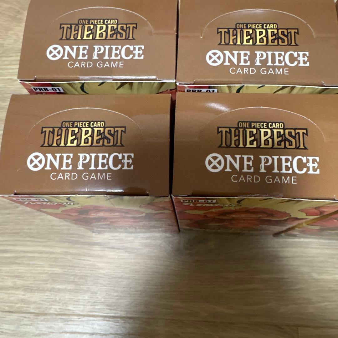 THE BEST prb-01 ワンピースカードゲーム　6box