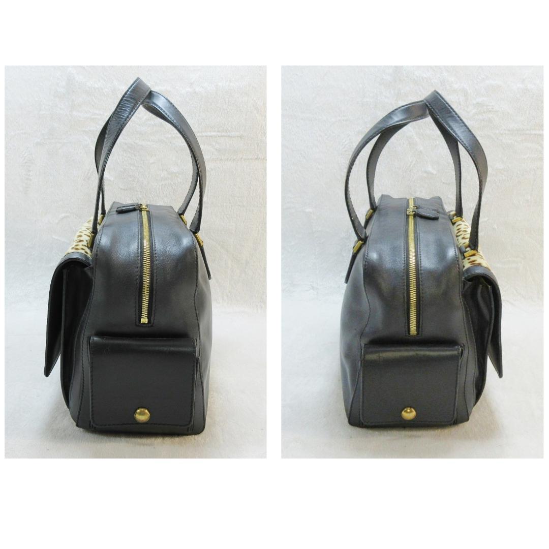 バッグ JimmyChoo UnbornCalf leopard pattern Bag
