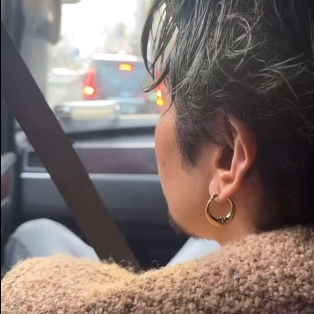 18K ゴールドピアス 常田大希 着用