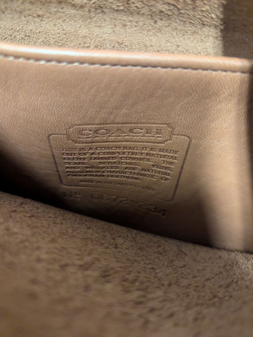 オールドコーチ coach ステーションバッグ ブラウン