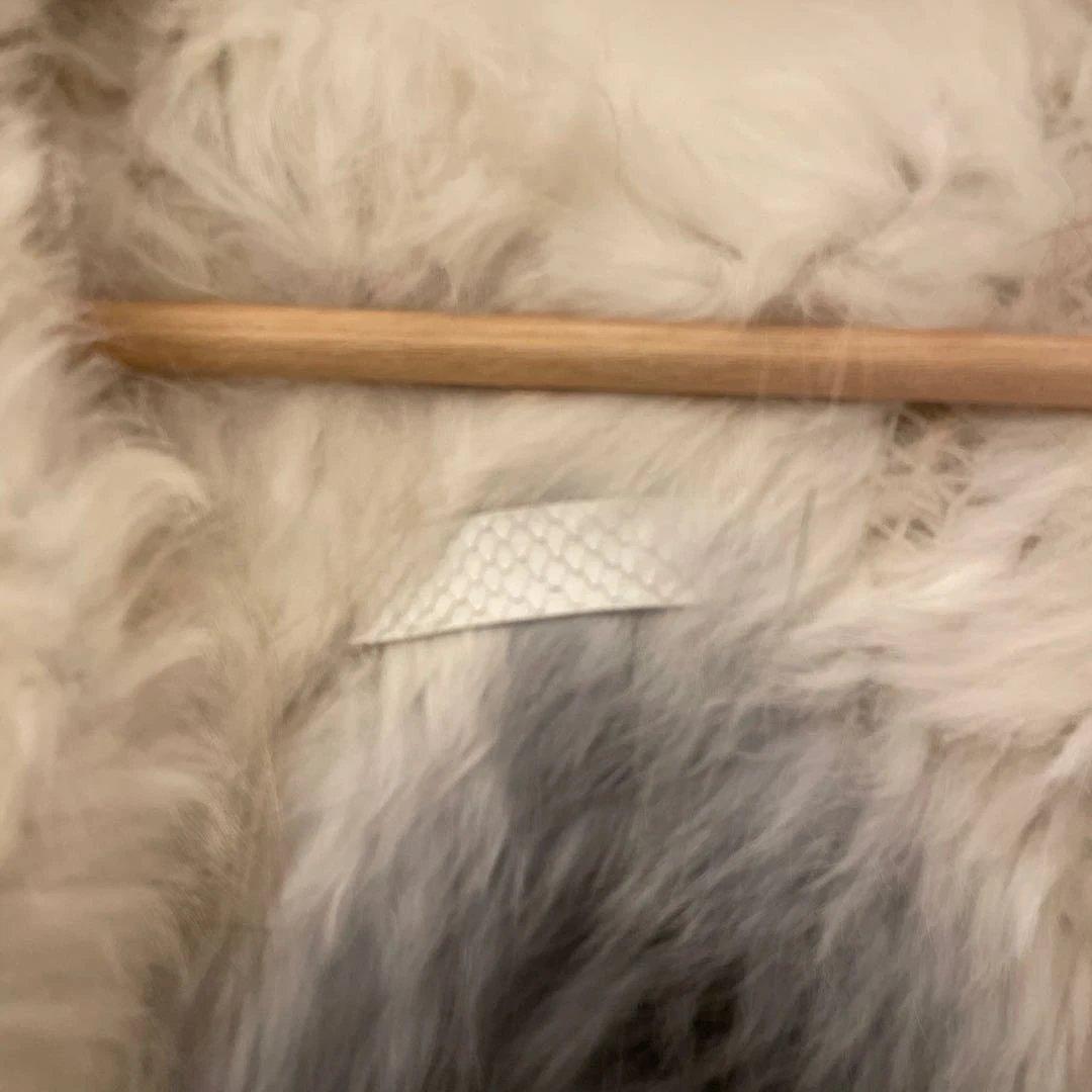 フェイクファー グラデーションベスト リアルファー