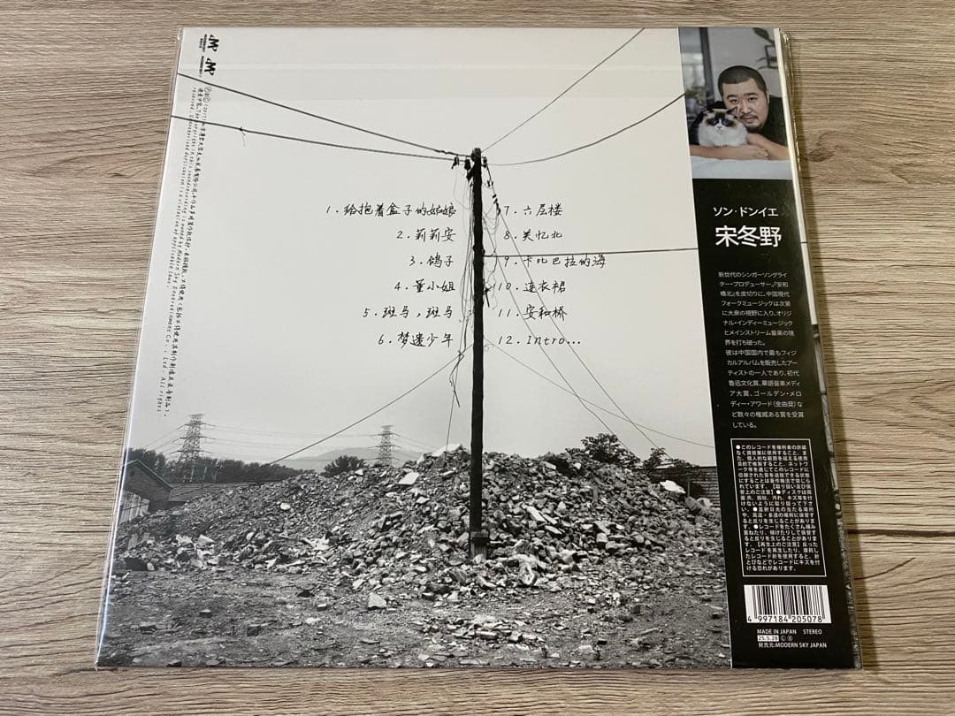 新品日本盤レコードLP2枚組　ソン ドンイェ 宋冬野　安和橋北 アナログレコード