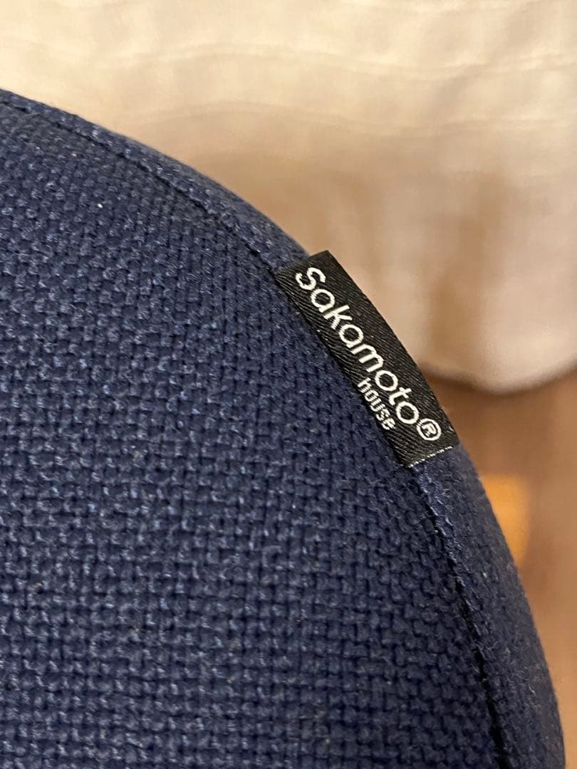 【純正カバー付き】ネイビー バランスチェア　バランスイージー　ショートフレーム