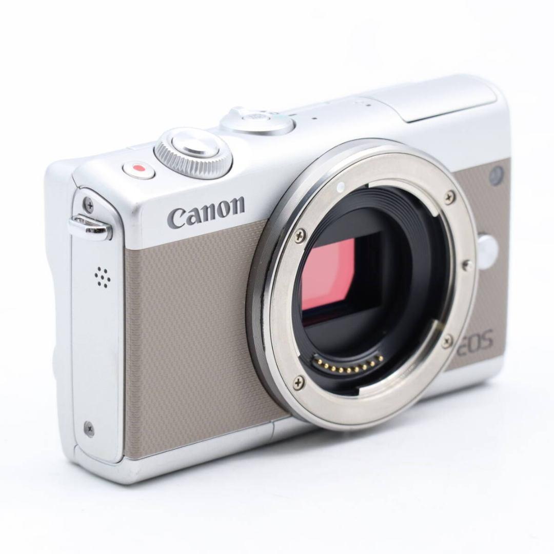 美品 Cannon キャノン EOS M100 ボディ グレー