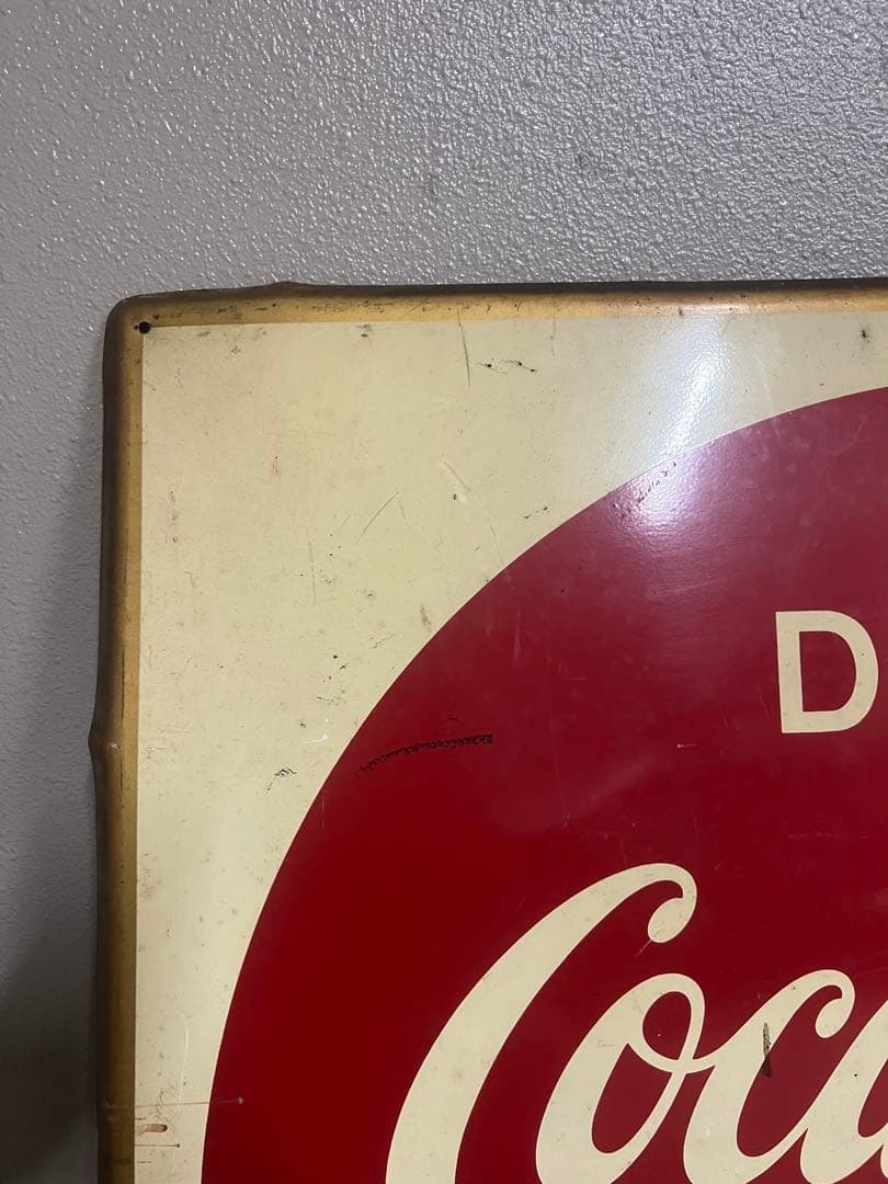 ⭐️更に値下げ⭐️コカコーラ　ブリキ看板　昭和　レトロ