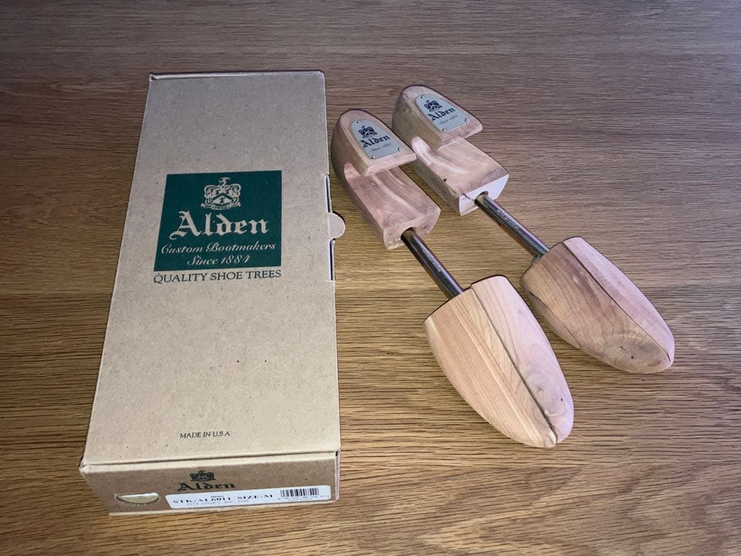 未使用 オールデン 純正シューツリー Mサイズ